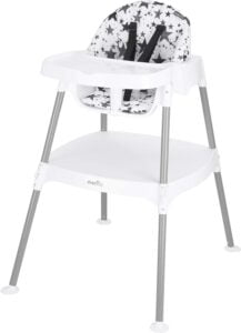 Evenflo 4-in-1 Eat & Grow Convertible High Chair,polyester Evenflo 4-in-1 Eat & Grow Convertible High Chair,polyester