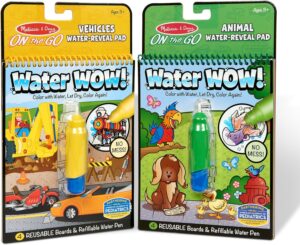 Melissa & Doug On The Go Water Wow Reusable Water-reveal Activity Melissa & Doug On The Go Water Wow Reusable Water-reveal Activity
