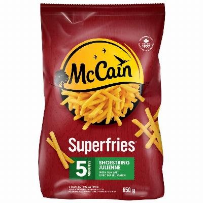 McCain Superfries® 5 Minute Shoestring Fries, 650g