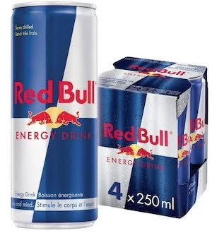 Red Bull Energy Drink, 250 Ml (4 Pack), 4 X 250 Ml