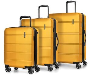 Swiss Mobility Lax Collection 3 Piece Hard Shell Luggage Set Swiss Mobility Lax Collection 3 Piece Hard Shell Luggage Set