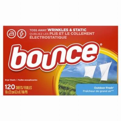 Bounce Dryer Sheets, Outdoor Fresh Scent, 120 Sheets