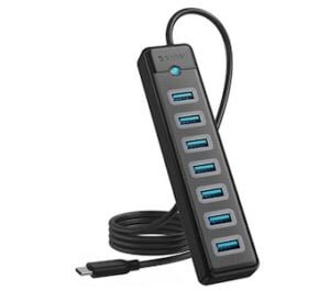 Orico 7-port Usb C Hub 3.0 With 3.28ft Extension Cable Orico 7-port Usb C Hub 3.0 With 3.28ft Extension Cable