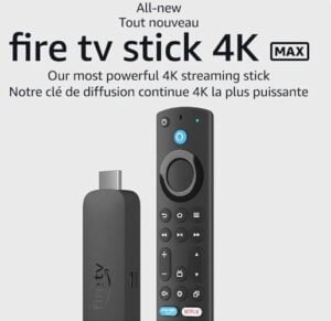 Amazon Fire Tv Stick 4k Max Streaming Device, Supports Wi-fi Amazon Fire Tv Stick 4k Max Streaming Device, Supports Wi-fi