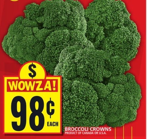 Broccoli Crowns Food Basics