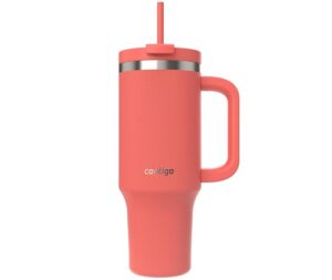 Contigo Streeterville Tumbler, 40 Oz (1.18 L) Water Bottle With Straw, Indigo Powder Contigo Streeterville Tumbler, 40 Oz (1.18 L) Water Bottle With Straw, Indigo Powder