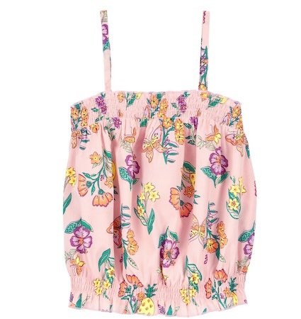 Kid Floral Lawn Tank