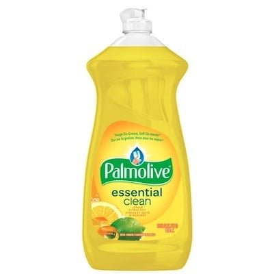 Palmolive Essential Clean Liquid Dish Soap, Lemon Citrus Zest Scent – 828 Ml