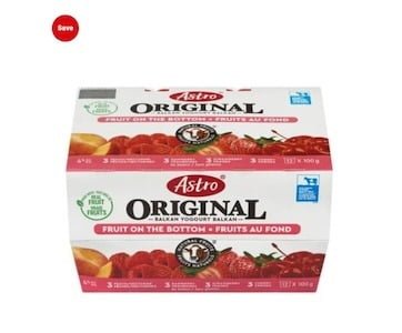 Astro Balkan Style Fruit Yogurt Variety Pack 12×100 G