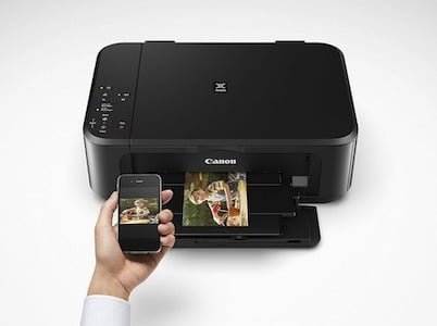 Canon 0515C003 PIXMA MG3620 Wireless All-in-One Inkjet Printer, Black