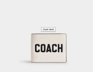 Coach 3 In 1 Wallet With Coach Graphic Coach 3 In 1 Wallet With Coach Graphic