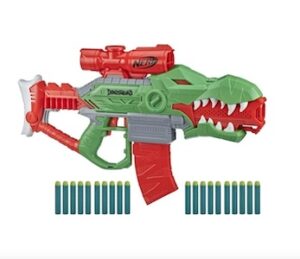 Nerf Dinosquad Rex-rampage Motorized Dart Blaster, 10-dart Clip, 20 Official Nerf Darts Nerf Dinosquad Rex-rampage Motorized Dart Blaster, 10-dart Clip, 20 Official Nerf Darts