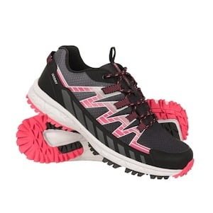 Lakeside Womens Waterproof Trail Running Shoes – Jet Black