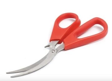 Lobster Scissors, Red