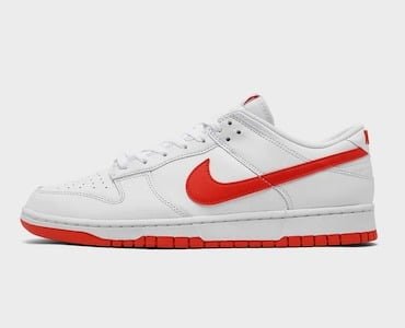 Nike Dunk Low Retro White / Picante Red