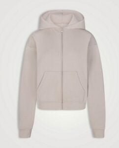 Skims Cotton Fleece Classic Zip-up Hoodie Skims Cotton Fleece Classic Zip-up Hoodie