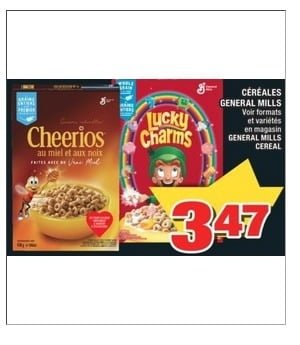 Honey Nut Oats Cereal, Cheerios 430 G/ Lucky Charms 300 G