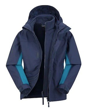 Cannonball 3 In 1 Kids Waterproof Jacket