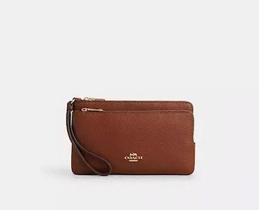 Coach Double Zip Wallet