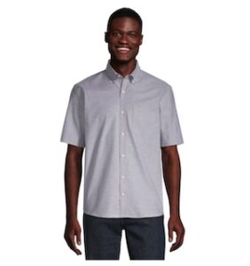 Denver Hayes Men’s Stretch Oxford Casual Button Down Shirt Denver Hayes Men’s Stretch Oxford Casual Button Down Shirt