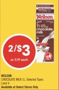 Neilson Chocolate Milk