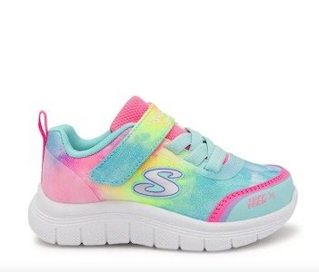 Skechers Toddler Girls’ Comfy Flex 3.0 Running Shoe