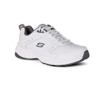 Skechers Men’s Haniger Walking Sneakers White – Wide