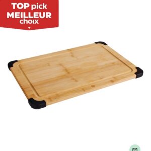 Vida By Paderno Bamboo Cutting Board, Non-slip, 12-in X 18-in Vida By Paderno Bamboo Cutting Board, Non-slip, 12-in X 18-in