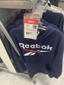 Reebok Men’s Id Fleece Stacked Logo Pullover Hoodie Reebok Men’s Id Fleece Stacked Logo Pullover Hoodie
