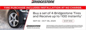 Bridgestone Tires – Offer Bridgestone Tires – Offer
