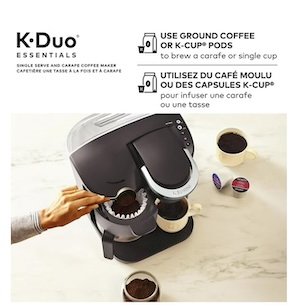 Keurig K-duo Essentials Single Serve K-cup Pod & Carafe Coffee Maker