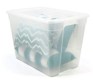 Clear Storage Tote, 72-l Clear Storage Tote, 72-l