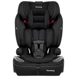 Harmony Commander 3-in-1 Deluxe Harnessed Booster Car Seat – Black Harmony Commander 3-in-1 Deluxe Harnessed Booster Car Seat – Black