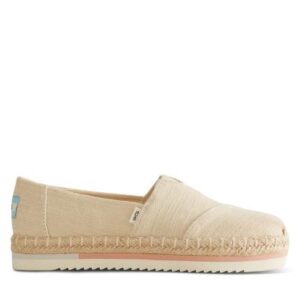 Toms Women’s Alpargata Espadrille Platform Slip-ons In Beige Toms Women’s Alpargata Espadrille Platform Slip-ons In Beige
