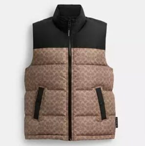 Coach Signature Down Vest Coach Signature Down Vest
