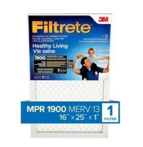 Filtrete Healthy Living Maximum Allergen Filter, Filtrete™ MA03DC-4C Filtrete Healthy Living Maximum Allergen Filter, Filtrete™ MA03DC-4C