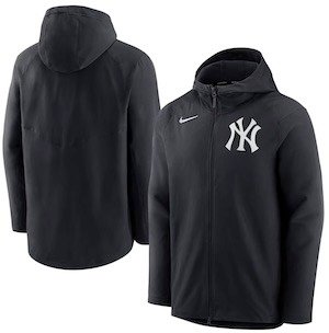 New York Yankees Nike Authentic Collection Hoodie Full-zip Jacket – Navy