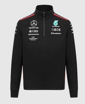 Mercedes-AMG Petronas 2023 Team 1/4 Zip Sweatshirt