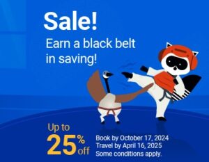 Porter Airlines – Upto 25% Off Porter Airlines – Upto 25% Off