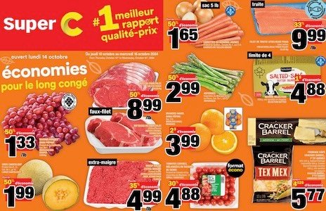 Super C – Weekly Offers – Valid Oct 10, 2024 – Oct 16, 2024