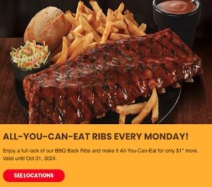 Swiss Chalet – Offers – Valid Till Oct 31, 2024 Swiss Chalet – Offers – Valid Till Oct 31, 2024