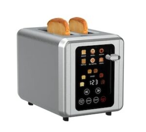 Whall 2 Slice Touchscreen Toaster – Stainless Steel Whall 2 Slice Touchscreen Toaster – Stainless Steel