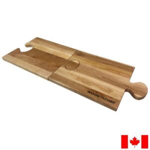 Woodforchef Birch Puzzle Charcuterie Board, 2-piece Woodforchef Birch Puzzle Charcuterie Board, 2-piece