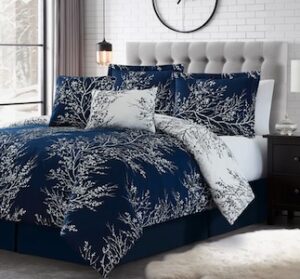 6-Piece Foliage Foliage Reversible Comforter Set 6-Piece Foliage Foliage Reversible Comforter Set