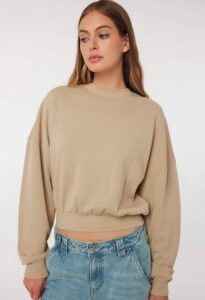 Ardene – Oversized Crew Neck Sweatshirt Ardene – Oversized Crew Neck Sweatshirt