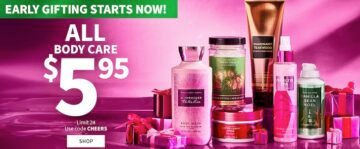 Bath And Body Works – Current Offers