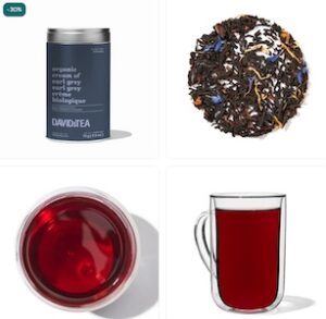 David’s Tea – Organic – Black Tea Cream of Earl Grey Tea Iconic Tin David’s Tea – Organic – Black Tea Cream of Earl Grey Tea Iconic Tin