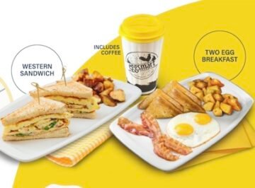 Eggsmart – Breakfast Deal – $9 Before 10 AM