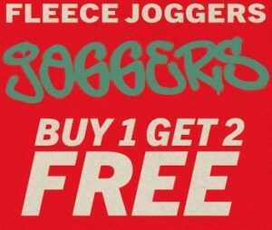 West 49 – Fleece Joggers – Buy 1 Get 2 Free West 49 – Fleece Joggers – Buy 1 Get 2 Free