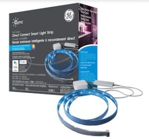 GE Cync 1.8m (6 Ft) Direct Connect Smart Led Light Strip – Multi-colour GE Cync 1.8m (6 Ft) Direct Connect Smart Led Light Strip – Multi-colour